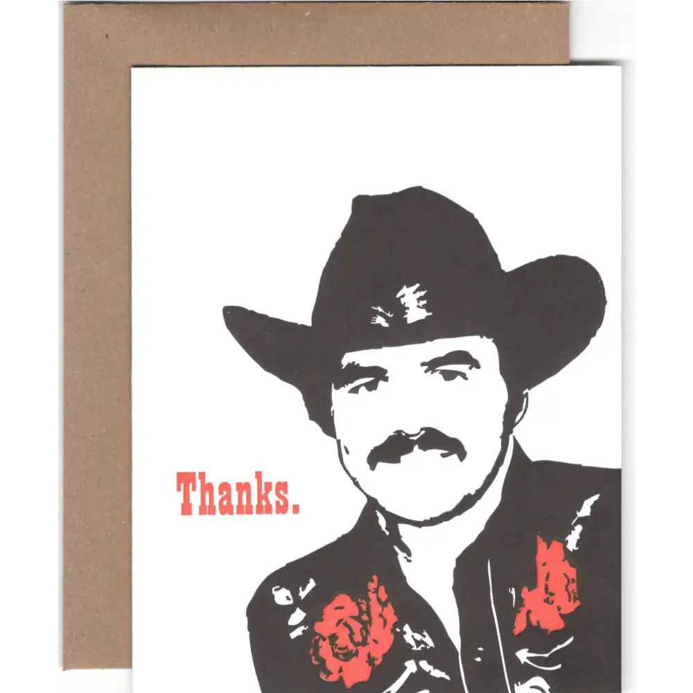 Burt Thanks Card - PABOOM