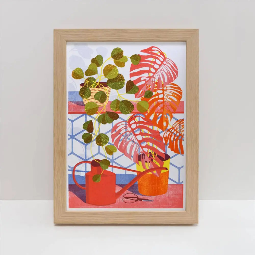 Hoya - A4 Risograph Print - PABOOM