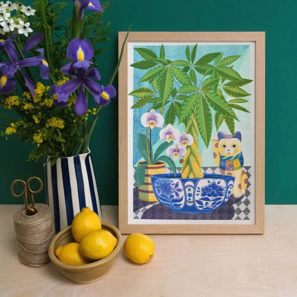 MoneyTree - A3 Risograph Print - PABOOM