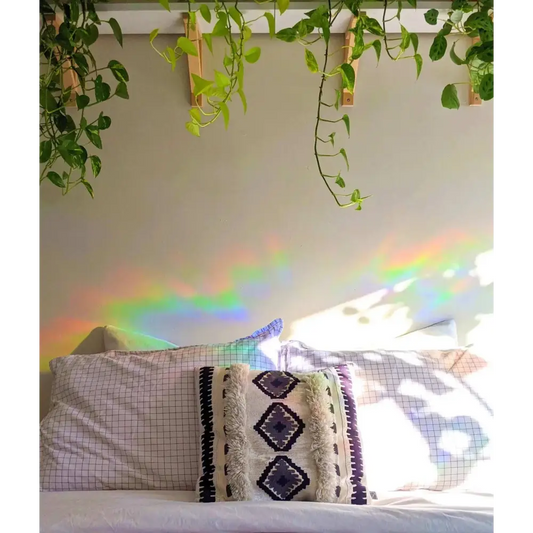 Seahorse Suncatcher | Rainbow Window Sticker | Nursery Decor