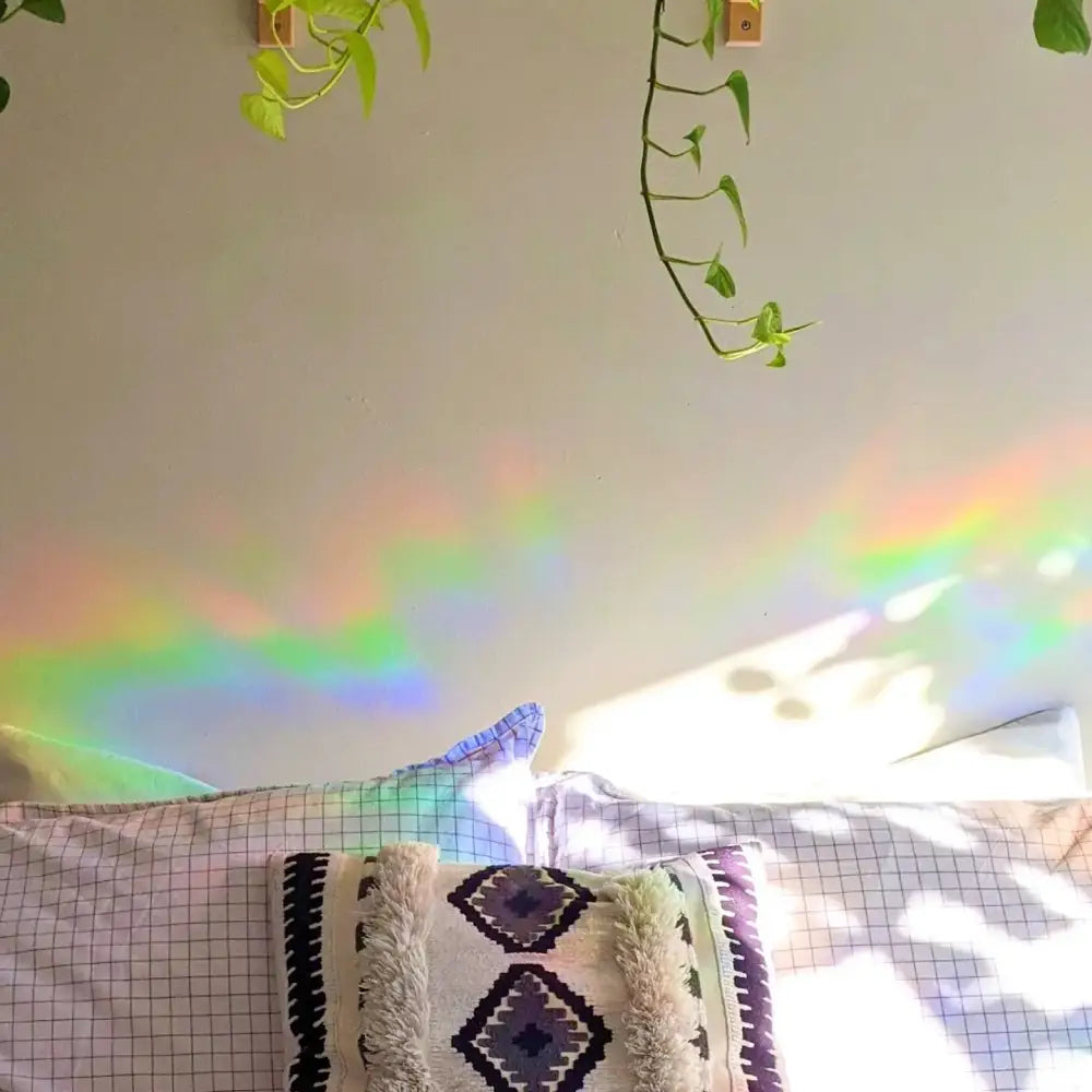 Prismatic Kitty - Tea Cup Suncatcher