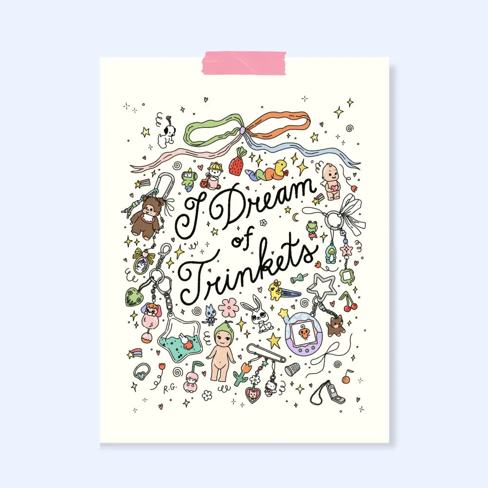 Riley Grae - I Dream of Trinkets Art Print