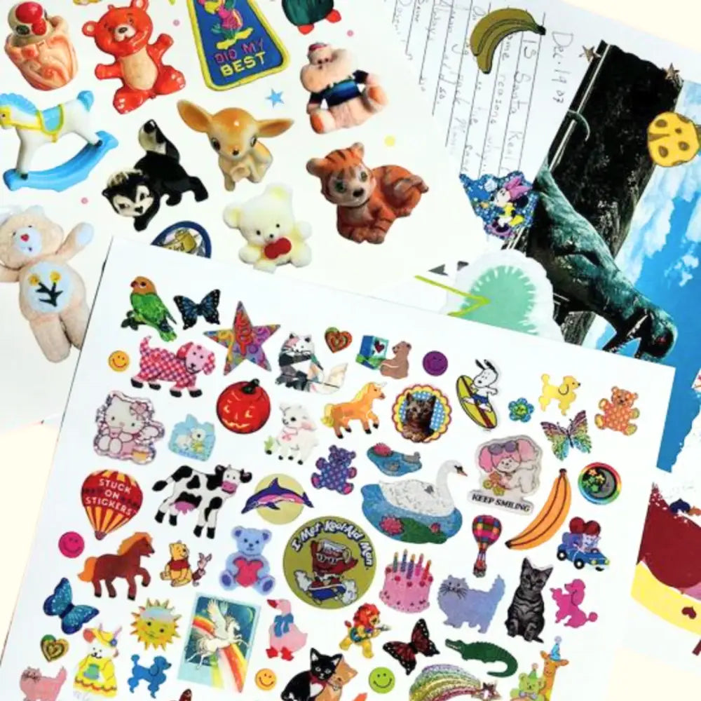 Riley Grae - Sticker Collection Art Print