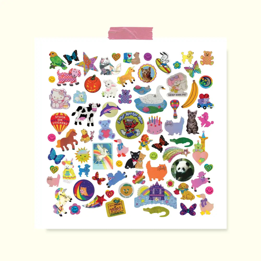 Riley Grae - Sticker Collection Art Print