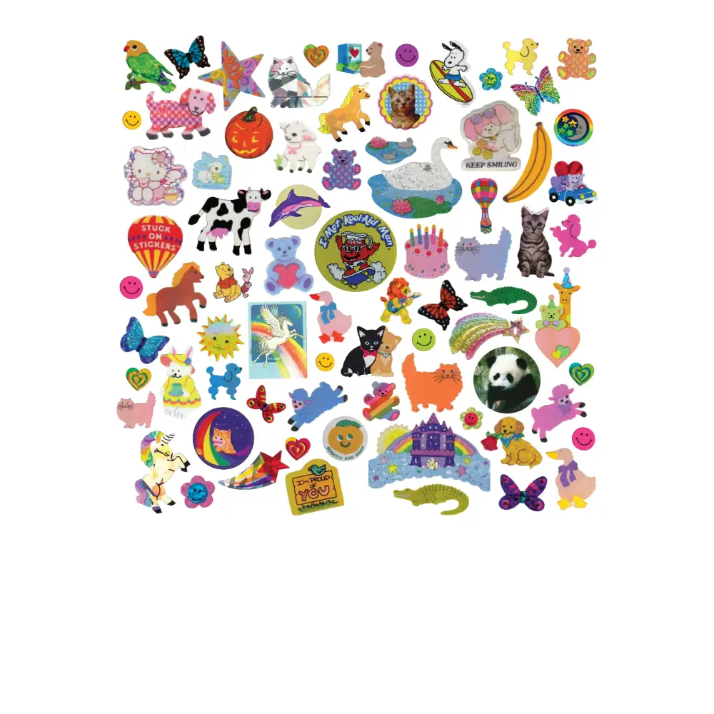 Riley Grae - Sticker Collection Art Print