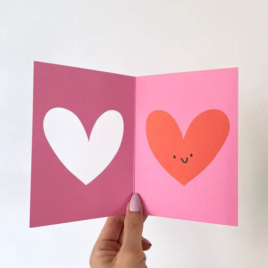Heart Cut Out Card - PABOOM