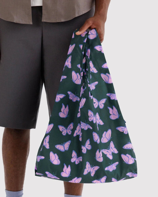 Standard Baggu Reusable Tote Bag - Butterflies