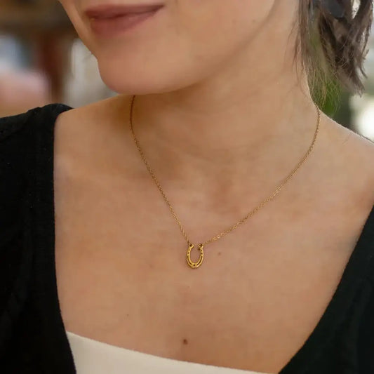 Lucky Horseshoe Necklace - PABOOM