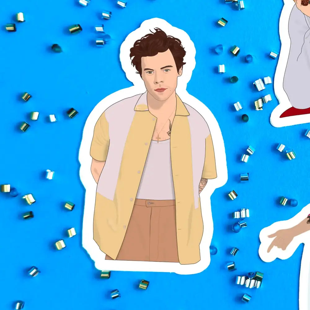 Harry Styles Esquire Sticker - PABOOM