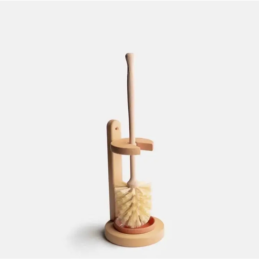 Smile Boutiques - Plastic Free Toilet Brush - Natural Sisal Bristle & Stand