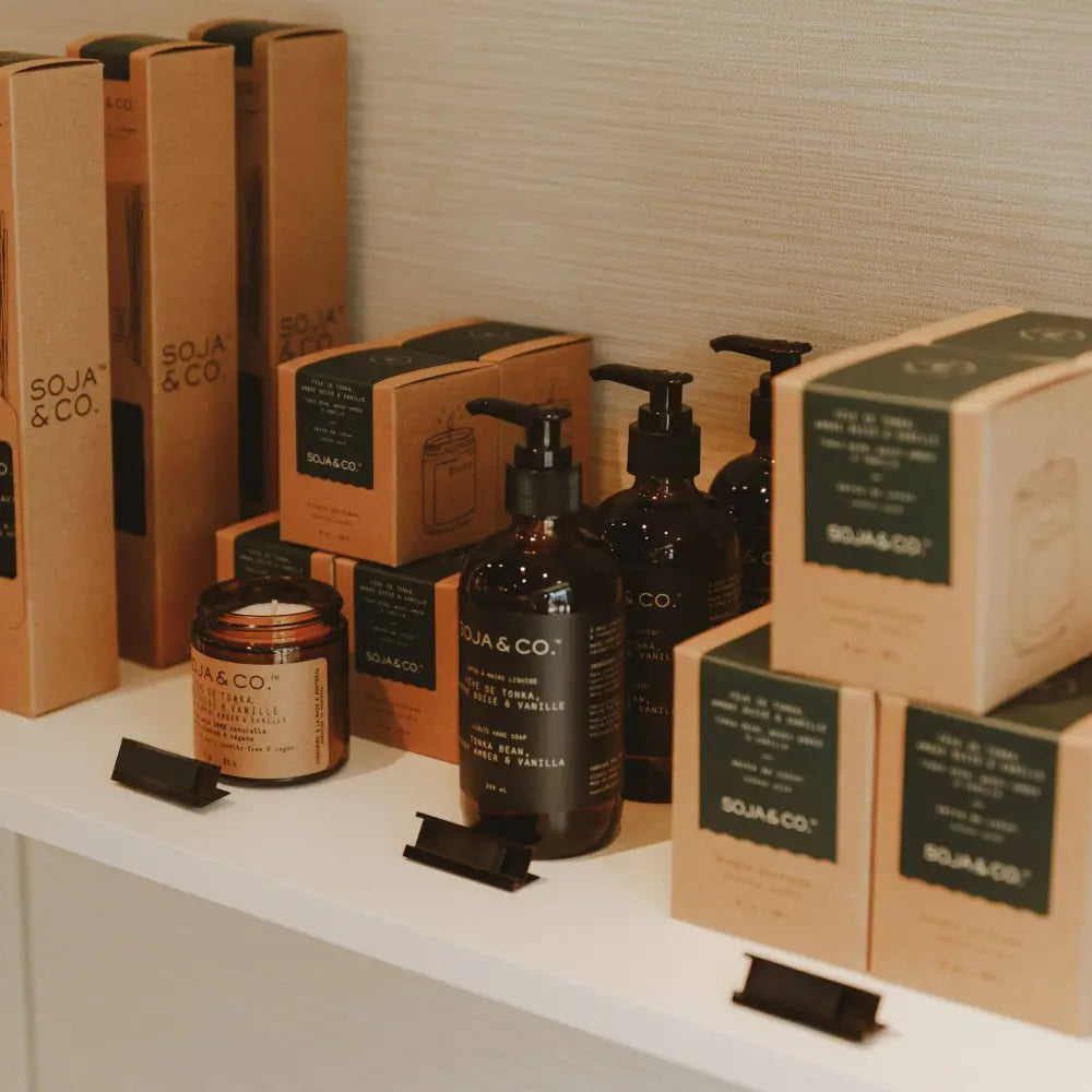 SOJA & CO. Liquid Hand Soap - Tangerine, Sandalwood & Amber
