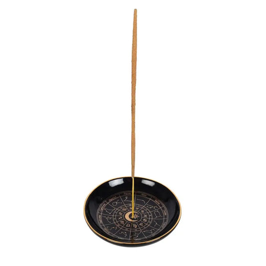 Something Different Wholesale - Astrology Wheel Incense Holder Plate