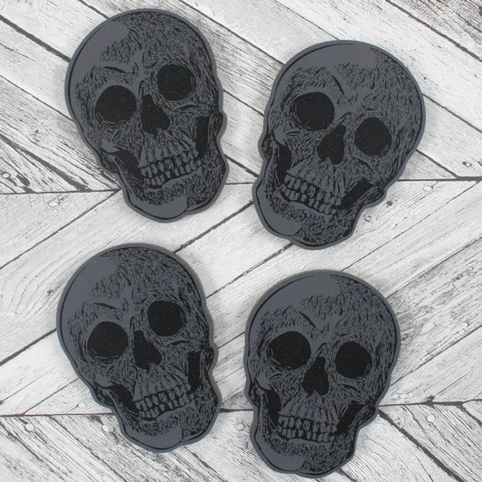 Something Different Wholesale - Set Of 4 Skull Coasters