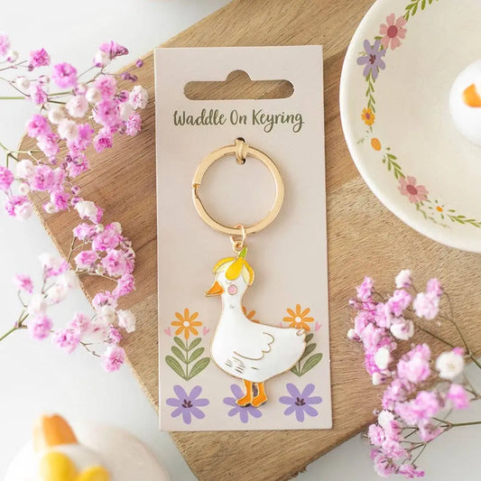 Something Different Wholesale - Waddle On Duck Keyring