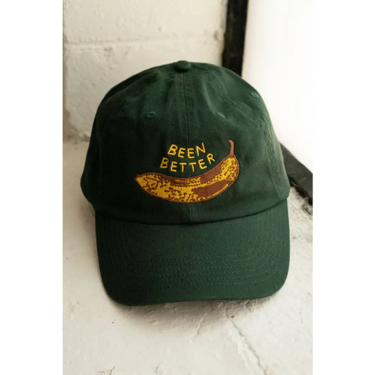 Been Better (Banana) Dad Hat - Solid Black