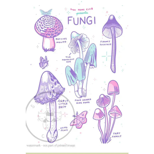 Fungi Print - PABOOM