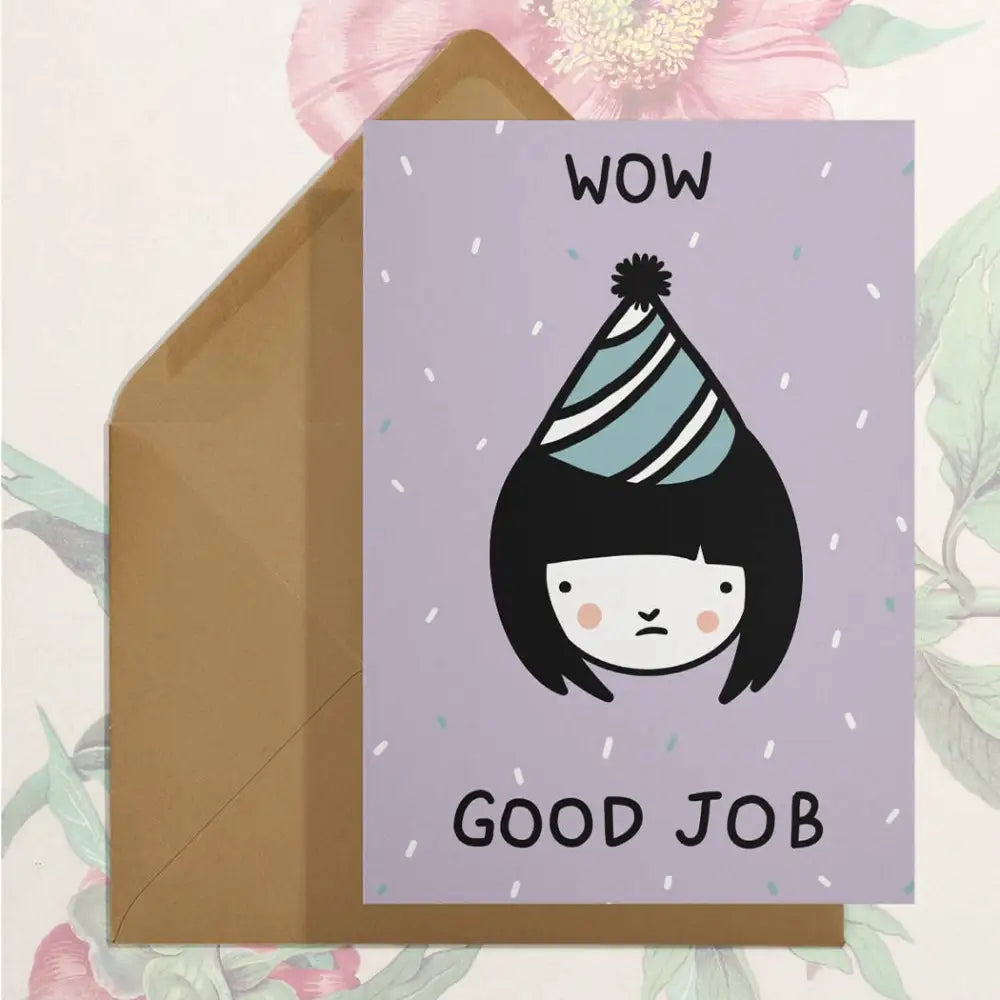 Stay Home Club - Good Job card Single