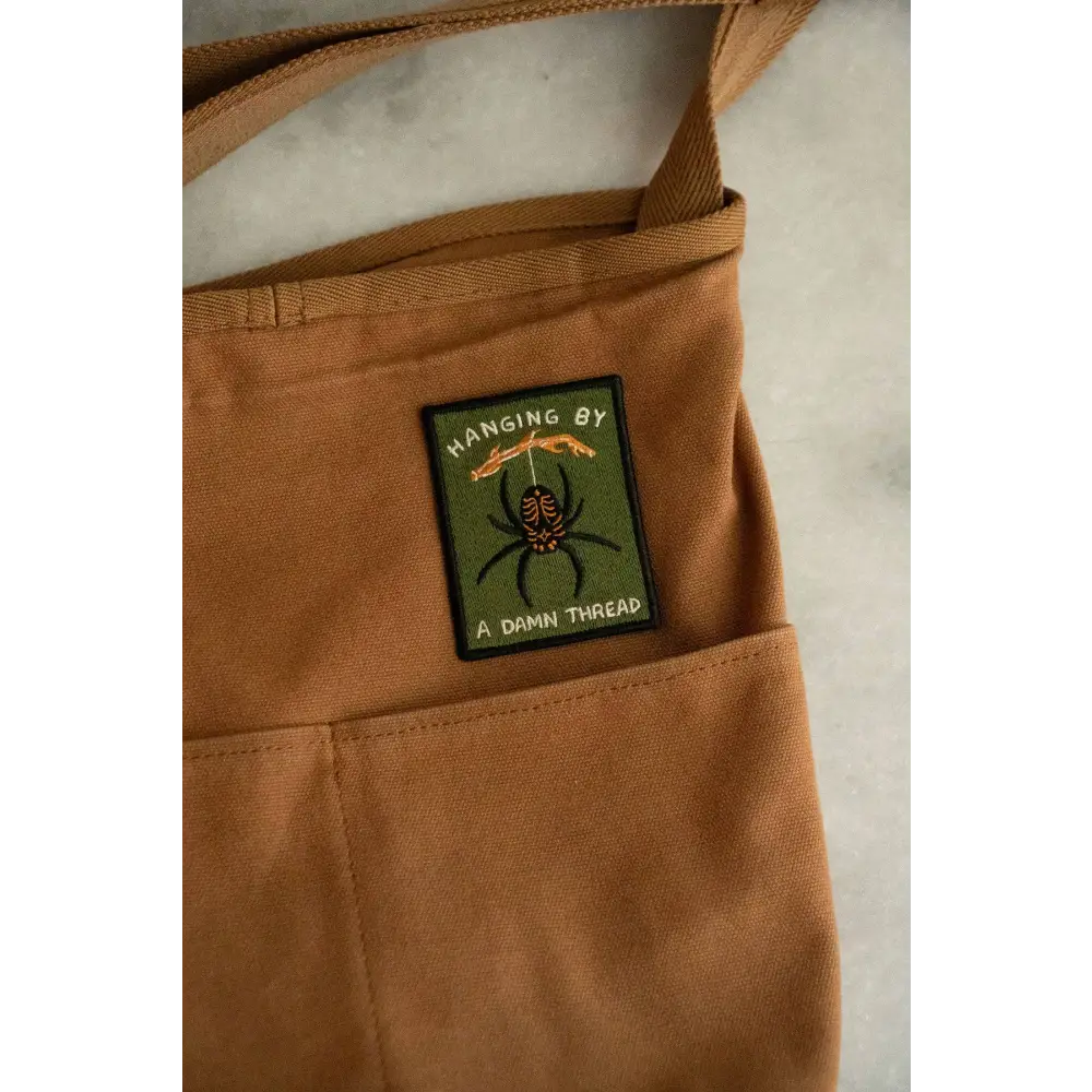 Stay Home Club - Hanging by a Thread Sticky Patch | Halloween