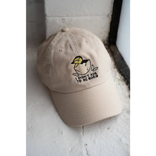 Stay Home Club - I Didn’t Ask to be Born Dad Hat Olive Drab