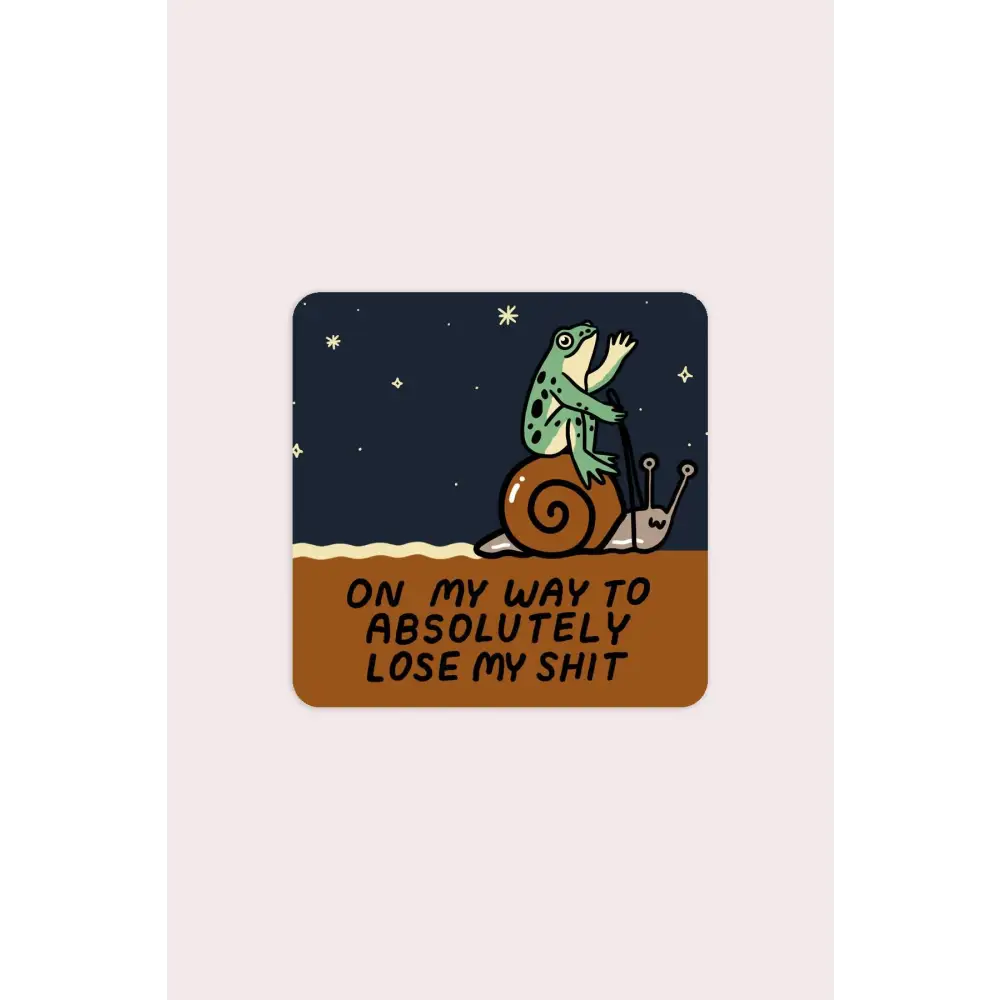 Stay Home Club - Lose My Shit Sticker | Waterproof Vinyl