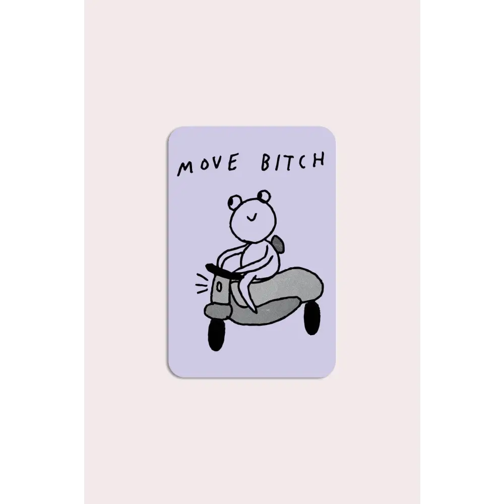 Move Vinyl Sticker - PABOOM
