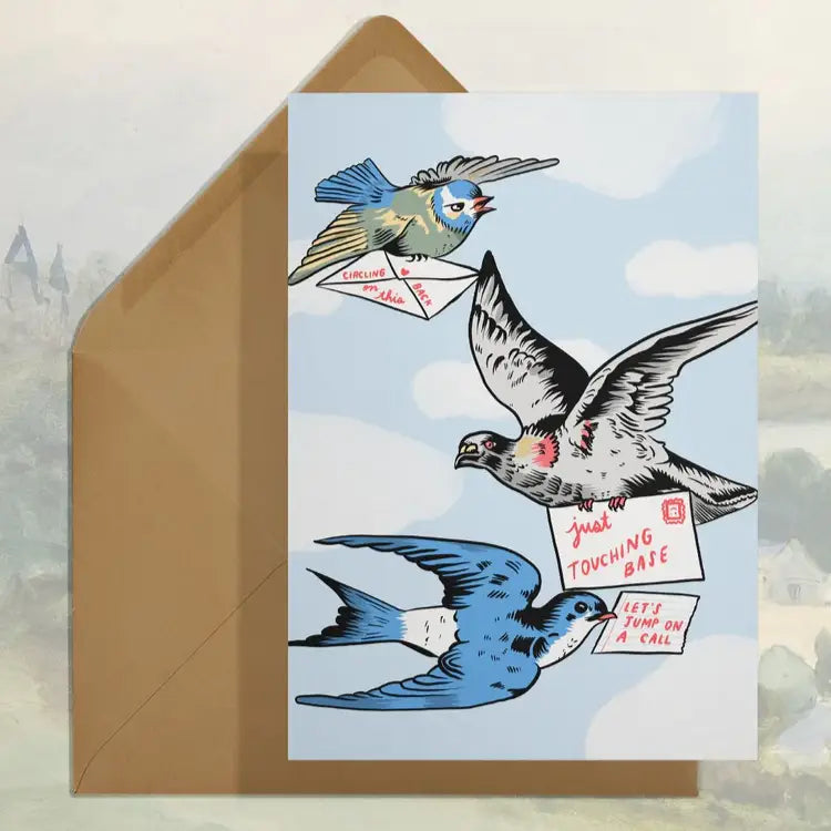 Touching Base Card - PABOOM