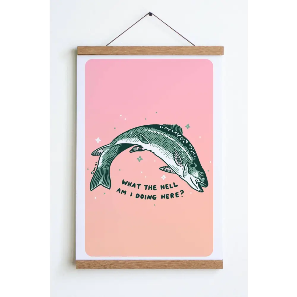 Stay Home Club - What the Hell Print