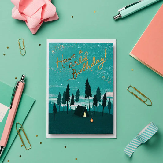 Stormy Knight - Wild Birthday Card | Camping | Cards For Men Celo Bags