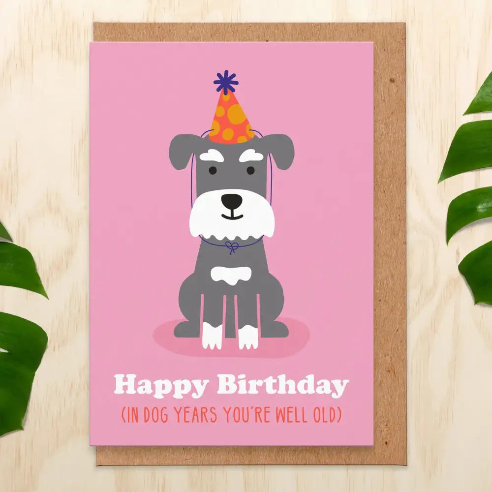 Dog Years Birthday Card - PABOOM