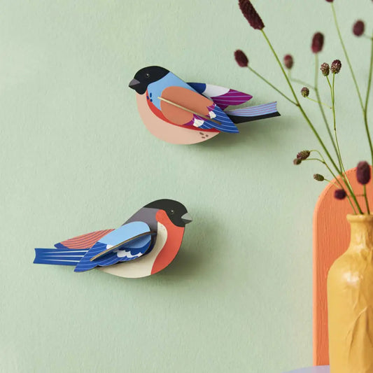 Studio Roof (no tariffs) - 3D Wall Art - Garden Birds - Finches