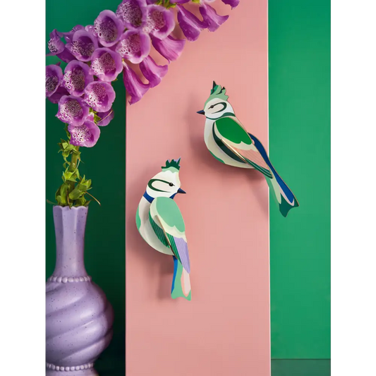 Studio Roof (no tariffs) - 3D Wall Art - Garden Birds - Forest Crests