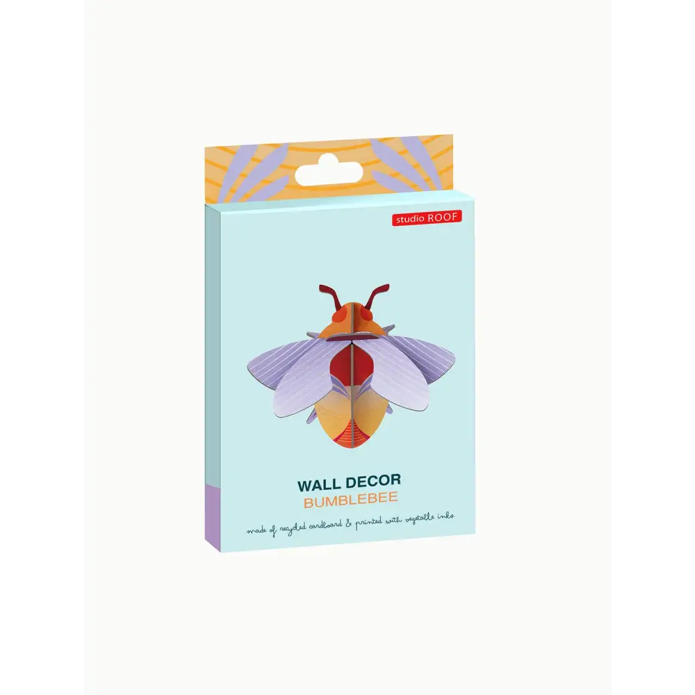 Studio Roof (no tariffs) - 3D Wall Art - Insect - Bumblebee