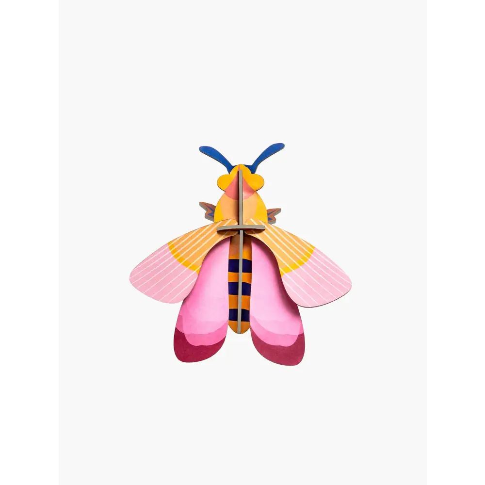 Studio Roof (no tariffs) - 3D Wall Art - Insect - Pink Bee