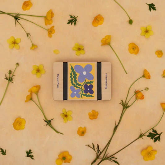 Studio Wald - UK Made - Smock Pocket Flower Press