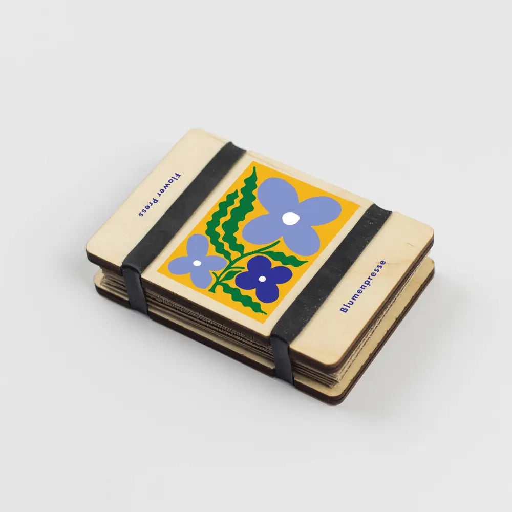 Studio Wald - UK Made - Smock Pocket Flower Press