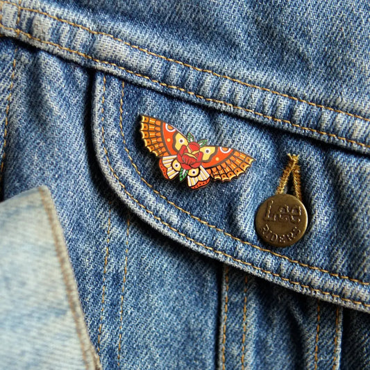 Stuntin Goods - Butterfly Enamel Pin