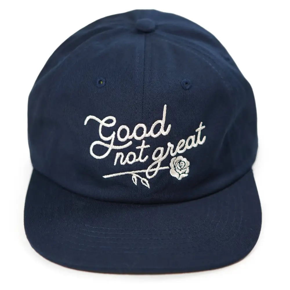Stuntin Goods - Good Not Great Unstructured Hat Black