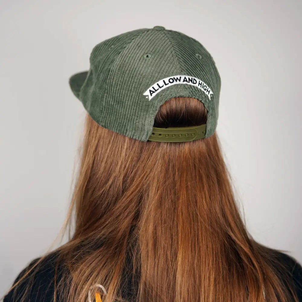 Townes Butterfly Corduroy Cap - PABOOM