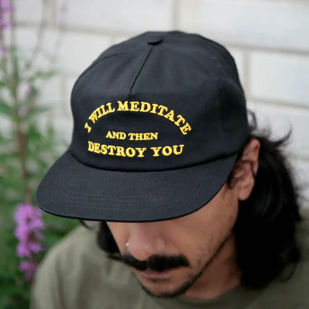 Stuntin Goods - Yoga Flame Cap: Black