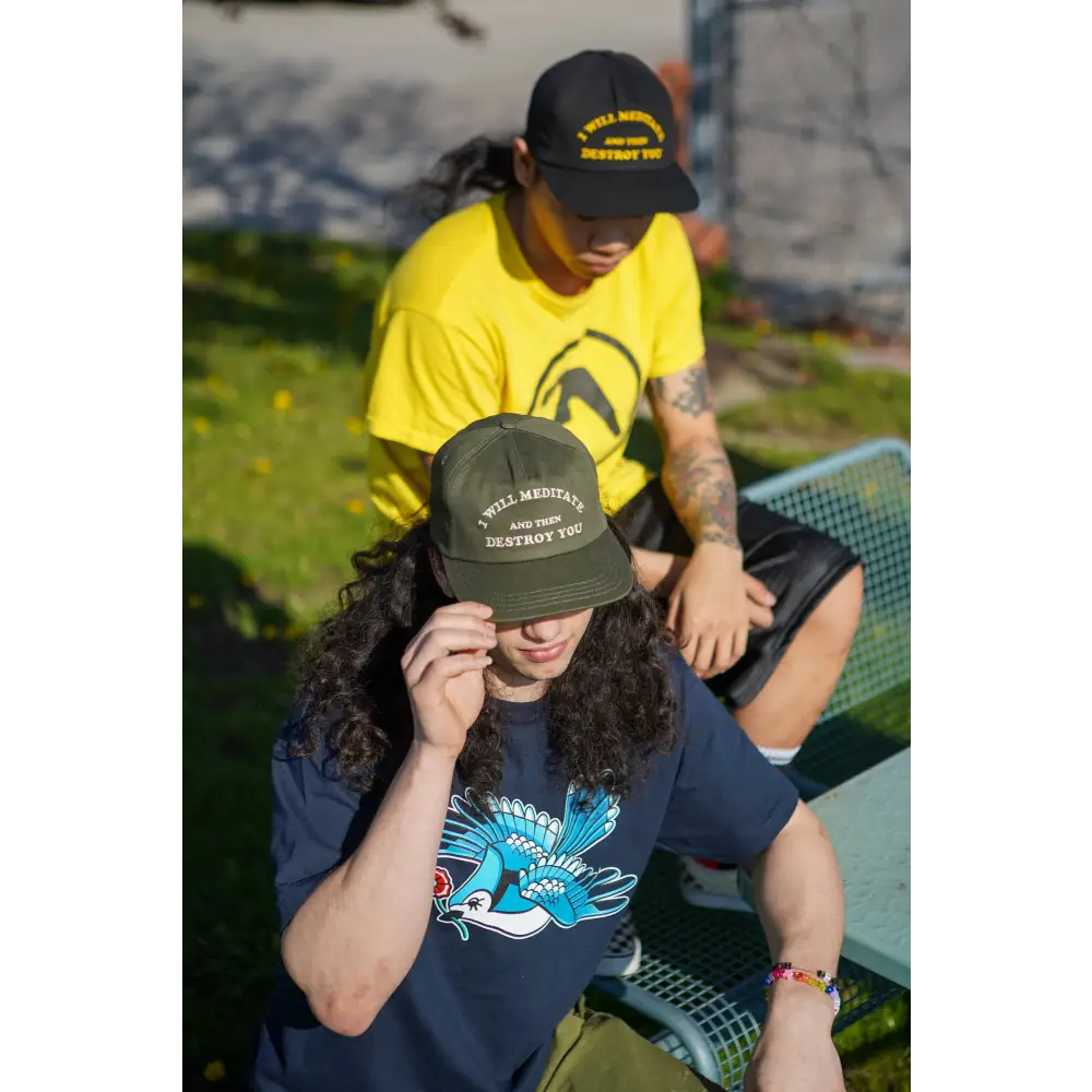 Stuntin Goods - Yoga Flame Cap: Black