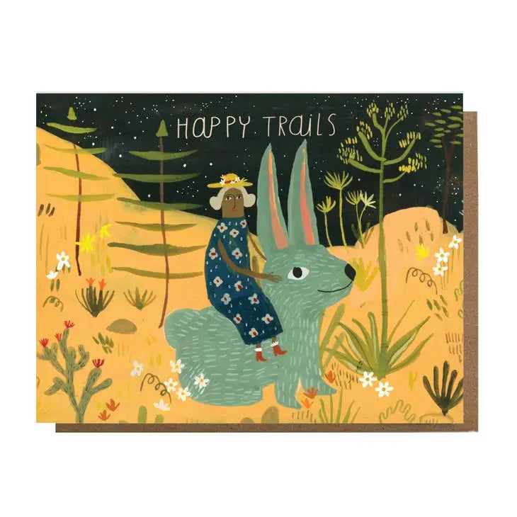 Happy Trails Card - PABOOM