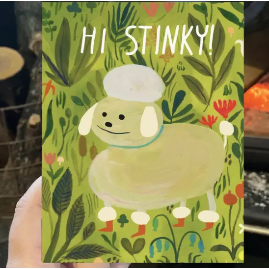 Hi Stinky! Card - PABOOM