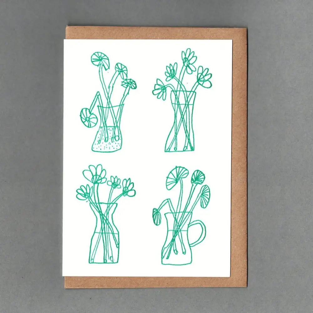 Flowers Card - PABOOM