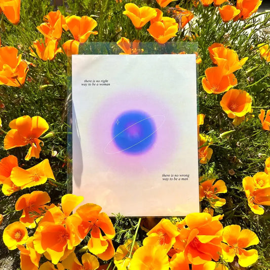 No Right Way To Be A Woman Print - PABOOM