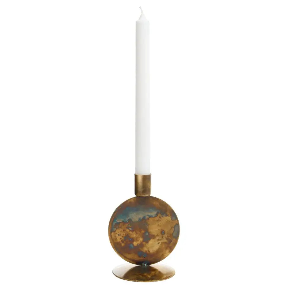 Antique Brass Candle Holder - PABOOM