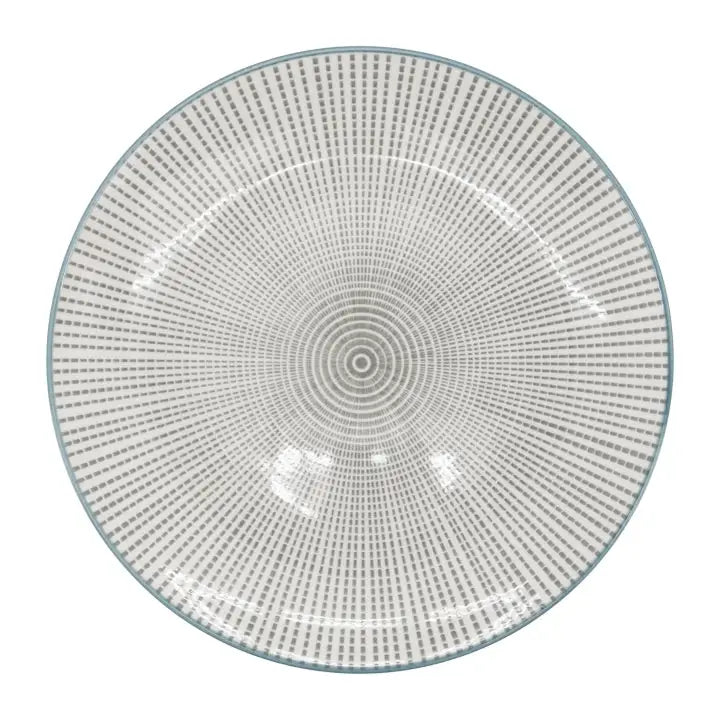 Kiri Collection Grey with Blue Trim - PABOOM