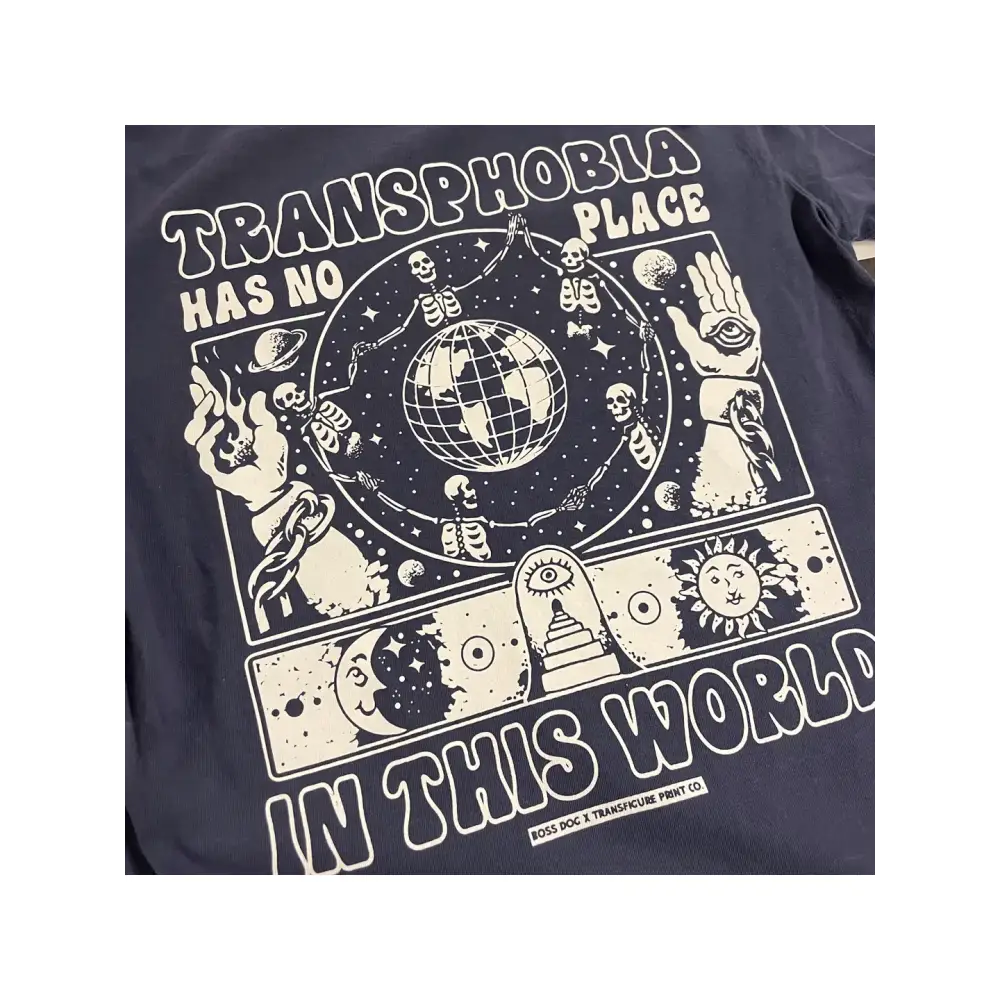 Transphobia Has No Place Shirt - PABOOM
