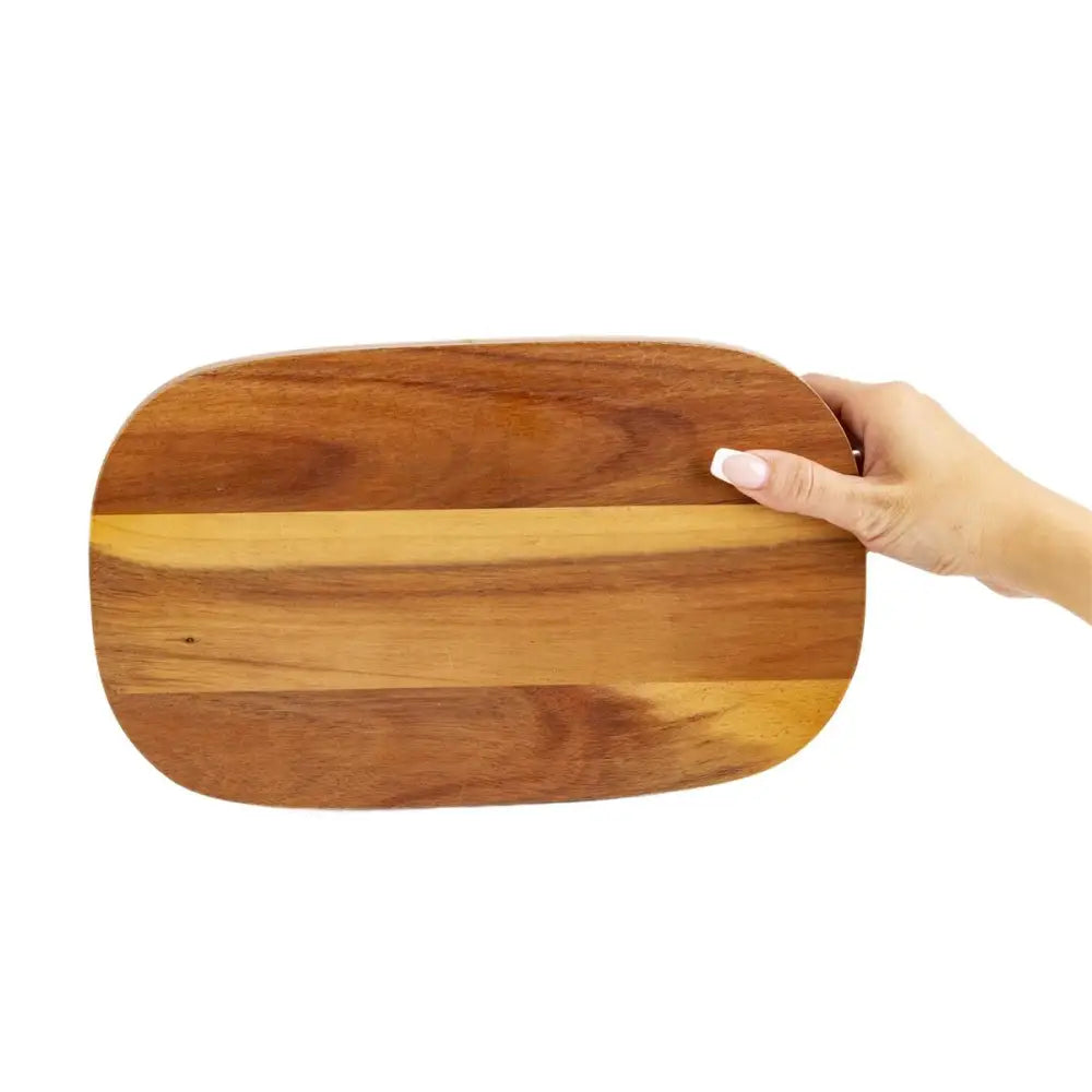 TRUU DESIGN - Acacia Wood Footed Serving Board