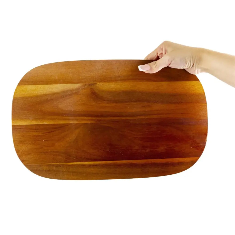TRUU DESIGN - Acacia Wood Footed Serving Board