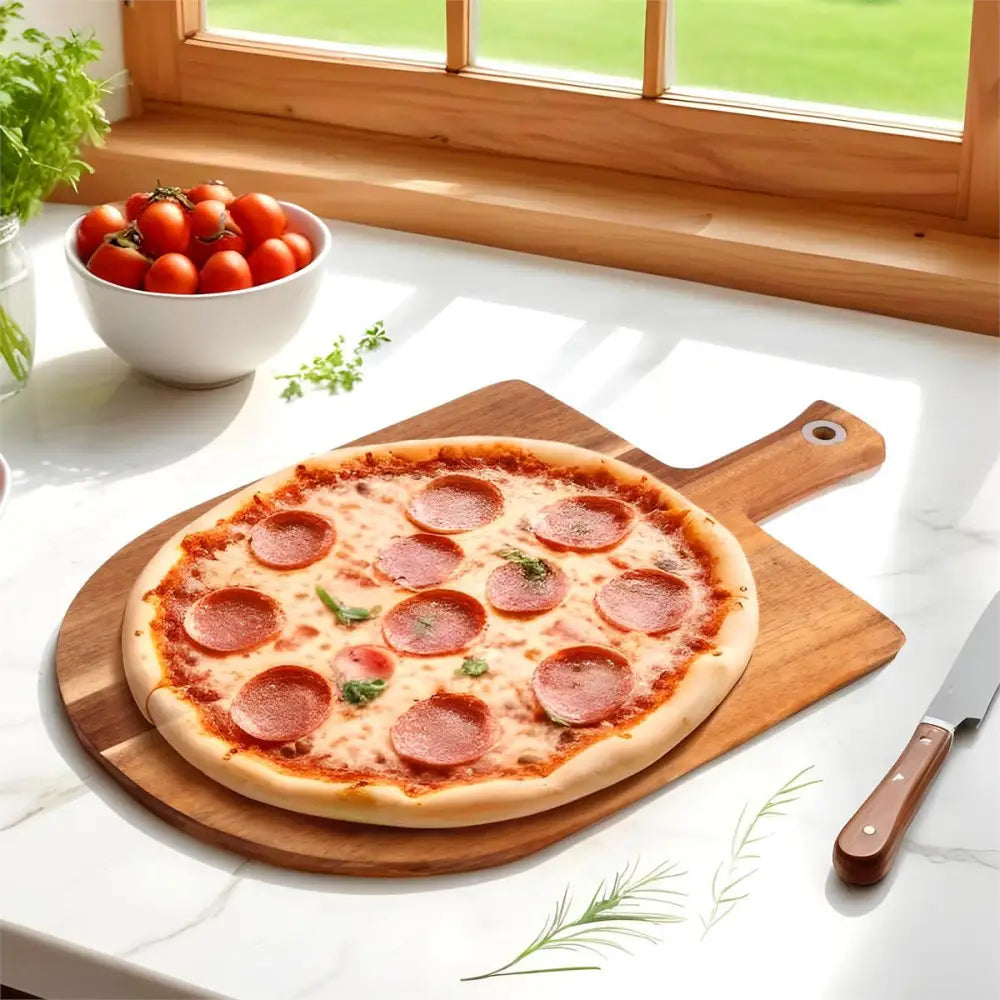 Acacia Wood Pizza Board - PABOOM